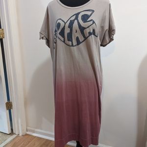Vivienne westwood Peace dove long t-shirt dress